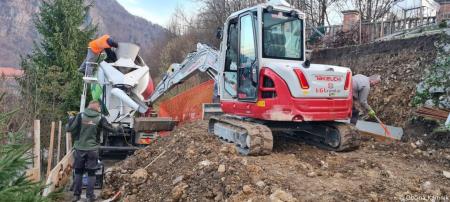 Sanacija zidu Pot na Poljane (1)